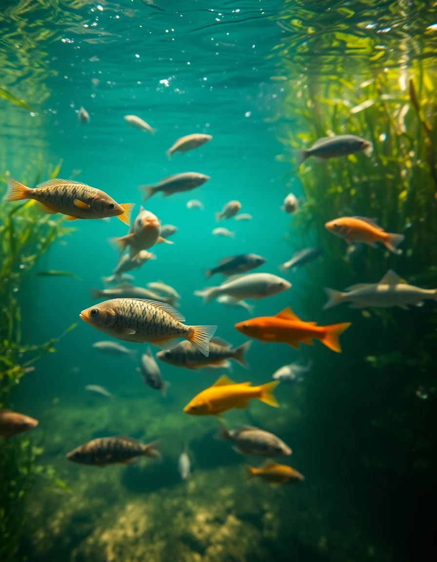 6 especies de peixes de agua doce do Sul capa